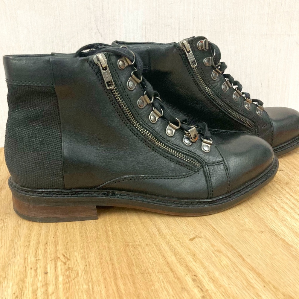 Vintage Foundry Co. Hayes Men's Black Leather boot